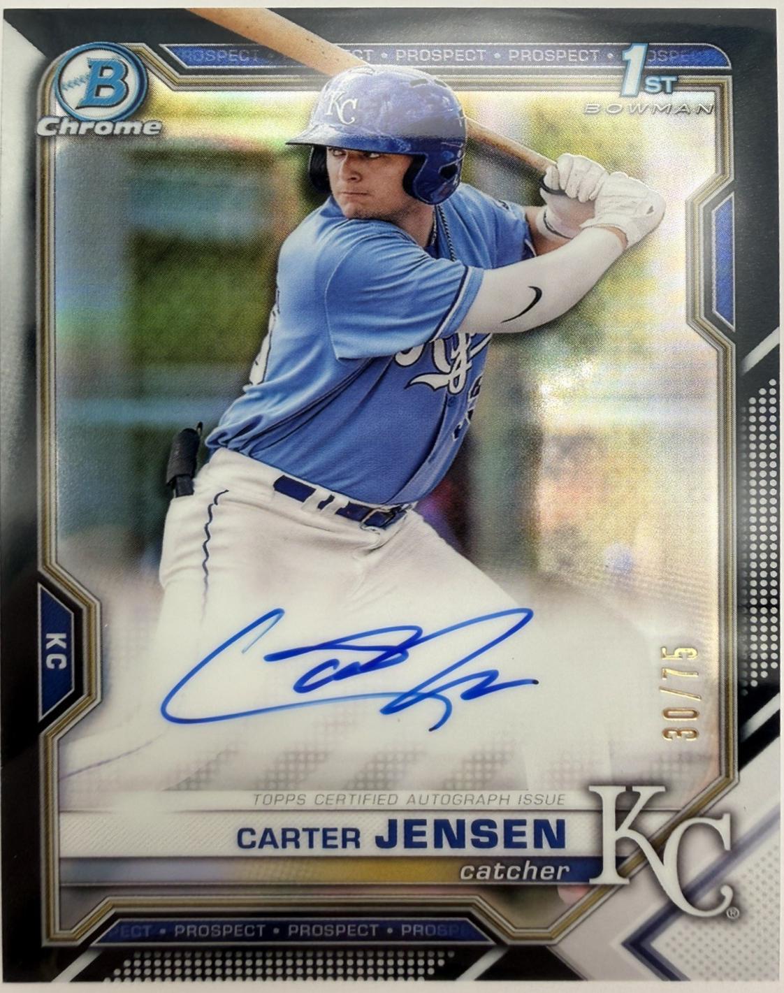 Carter Jensen [Black Refractor] #CDA-CJ