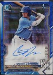 Carter Jensen [Blue Wave Refractor] #CDA-CJ