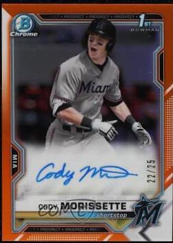 Cody Morissette [Orange Refractor] #CDA-CMO