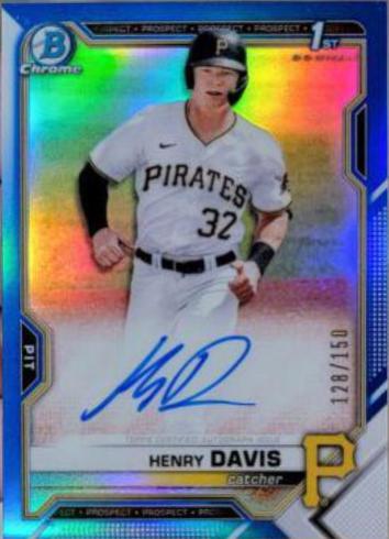 Henry Davis [Blue Refractor] #CDA-HD