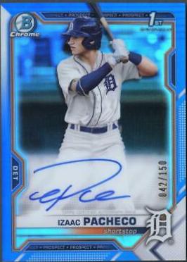 Izaac Pacheco [Blue Refractor] #CDA-IP