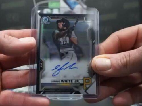 Lonnie White Jr. [Black Refractor] #CDA-LW