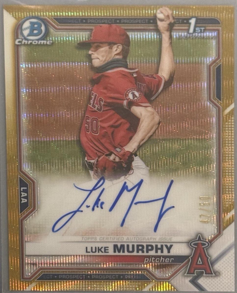Luke Murphy [Gold Refractor] #CDA-LMU