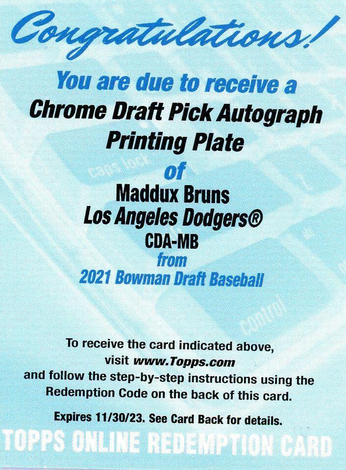 Maddux Bruns #CDA-MB