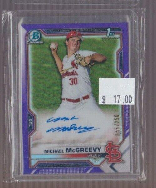 Michael McGreevy [Purple Refractor] #CDA-MMCG