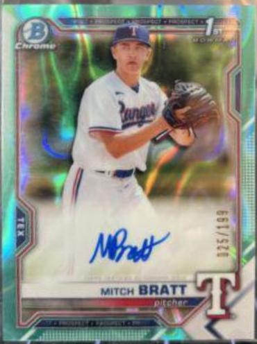 Mitch Bratt [Aqua Lava Refractor] #CDA-MBRA