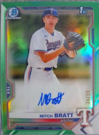 Mitch Bratt [Green Refractor] #CDA-MBRA