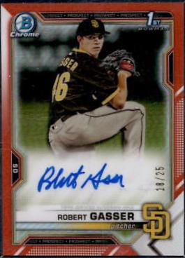 Robert Gasser [Orange Refractor] #CDA-RG