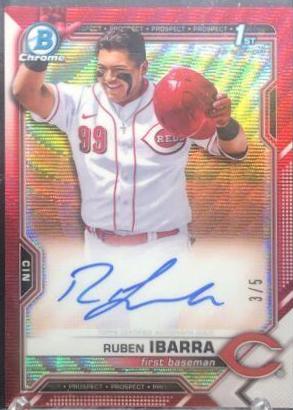 Ruben Ibarra [Red Wave Refractor] #BDC-189