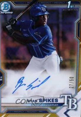Ryan Spikes [Gold Refractor] #CDA-RSP