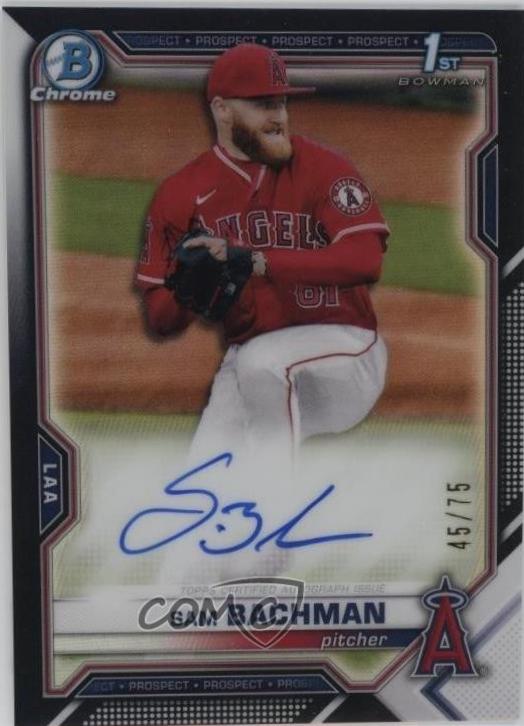 Sam Bachman [Black Refractor] #CDA-SB