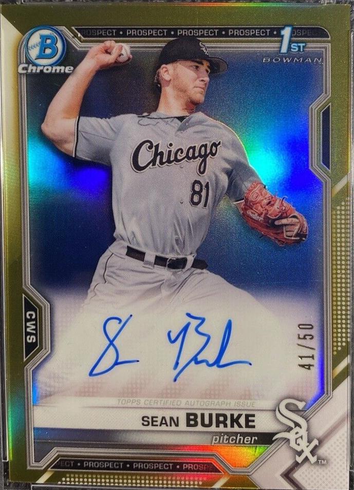 Sean Burke [Gold Refractor] #CDA-SBU