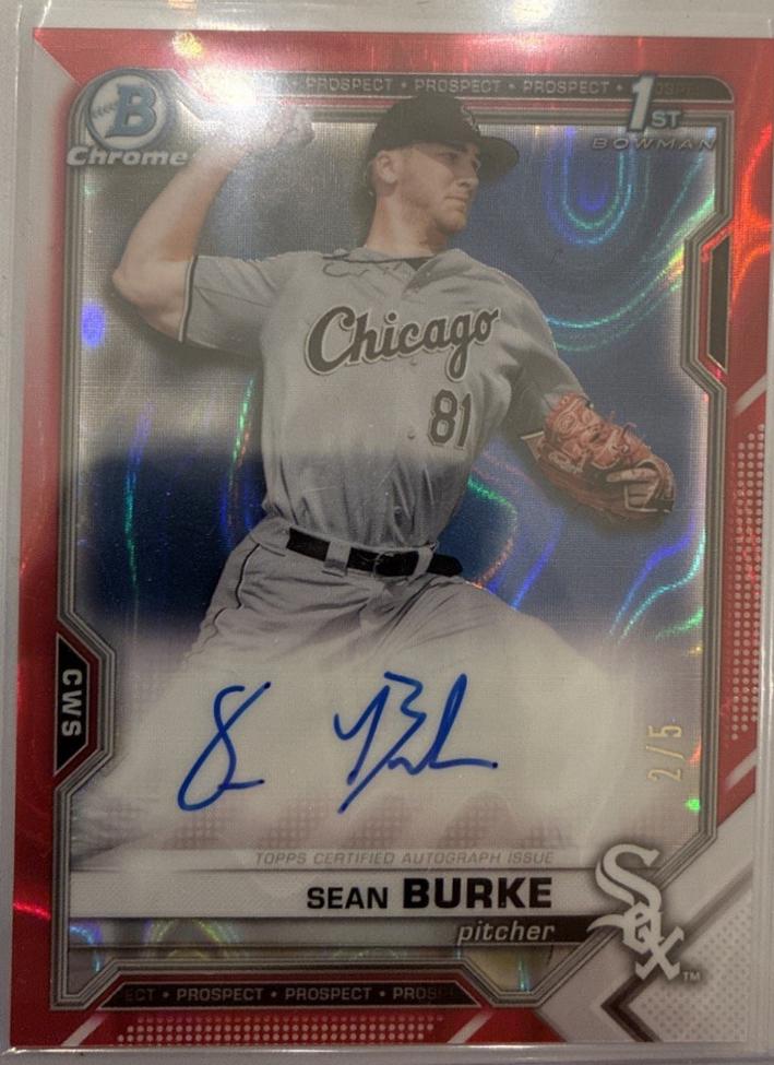 Sean Burke [Red Wave Refractor] #CDA-SBU
