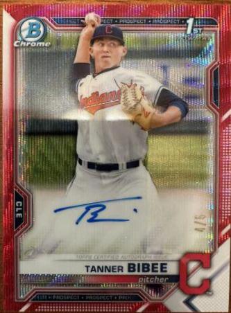 Tanner Bibee [Red Wave Refractor] #CDA-TBI