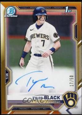 Tyler Black [Gold Refractor] #CDA-TB