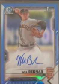 Will Bednar [Blue Refractor] #CDA-WB