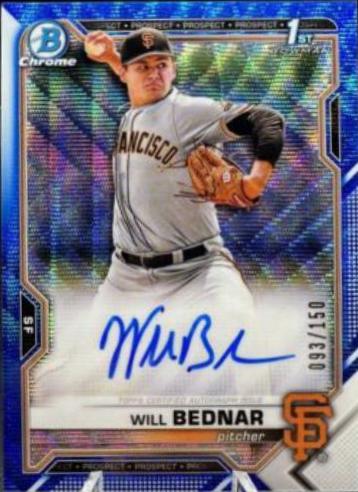 Will Bednar [Blue Wave Refractor] #CDA-WB