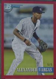 Alexander Vargas [Chrome Prospect Red] #202