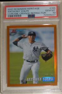 Anthony Volpe [Chrome Prospect Orange] #185