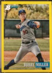 Bobby Miller [Chrome Prospect Gold] #186