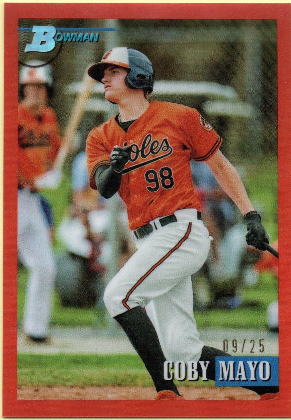 Coby Mayo [Chrome Prospect Orange] #231