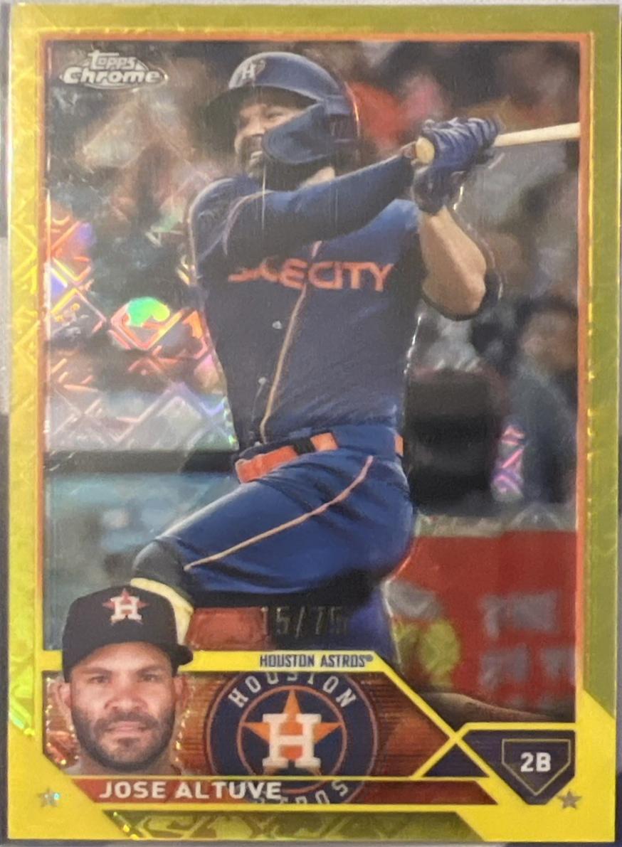 Jose Altuve [Yellow Logofractor] #112
