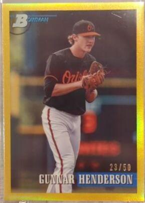 Gunnar Henderson [Chrome Prospect Gold] #112