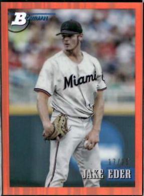 Jake Eder [Chrome Prospect Orange] #173