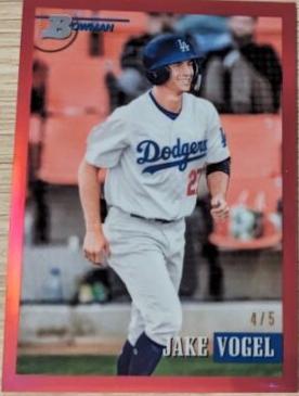 Jake Vogel [Chrome Prospect Red] #175