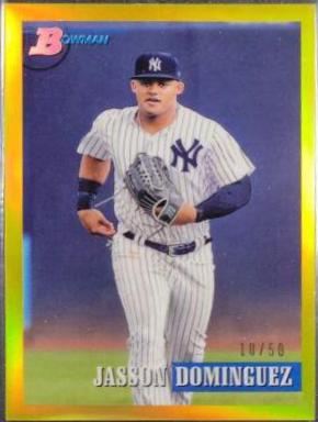 Jasson Dominguez [Chrome Prospect Gold] #211