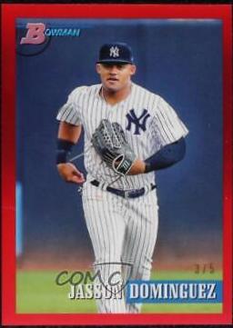 Jasson Dominguez [Chrome Prospect Red] #211