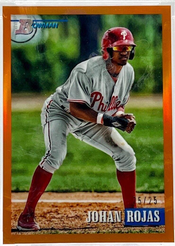 Johan Rojas [Chrome Prospect Orange] #156