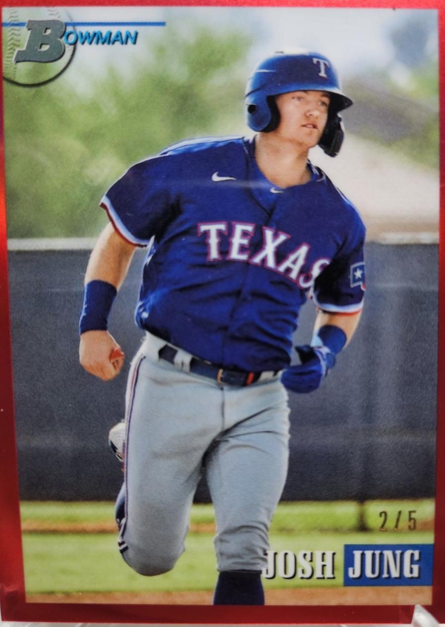 Josh Jung [Chrome Prospect Red] #236