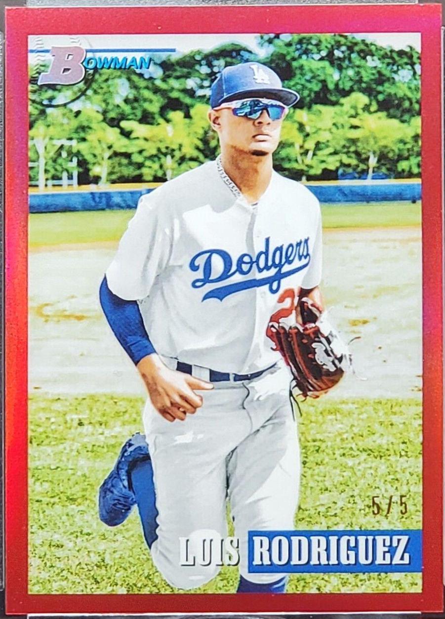 Luis Rodriguez [Chrome Prospect Red] #133