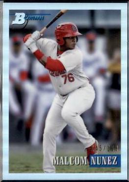 Malcom Nunez [Chrome Prospect Refractor] #197
