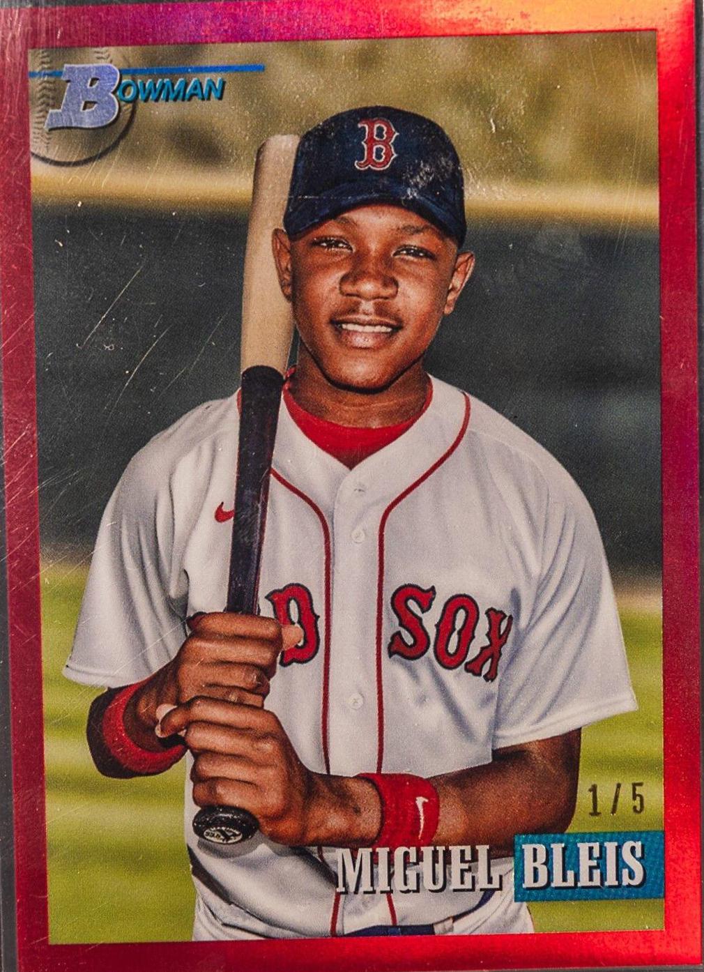 Miguel Bleis [Chrome Prospect Red] #247