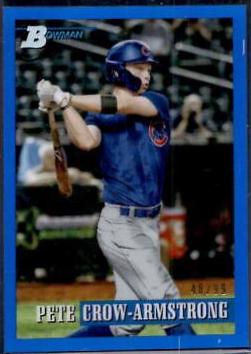 Pete Crow Armstrong [Chrome Prospect Blue] #158