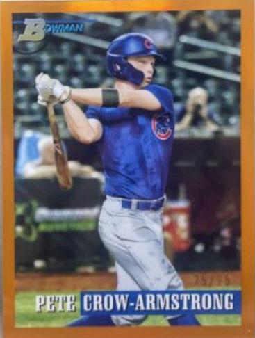 Pete Crow Armstrong [Chrome Prospect Orange] #158