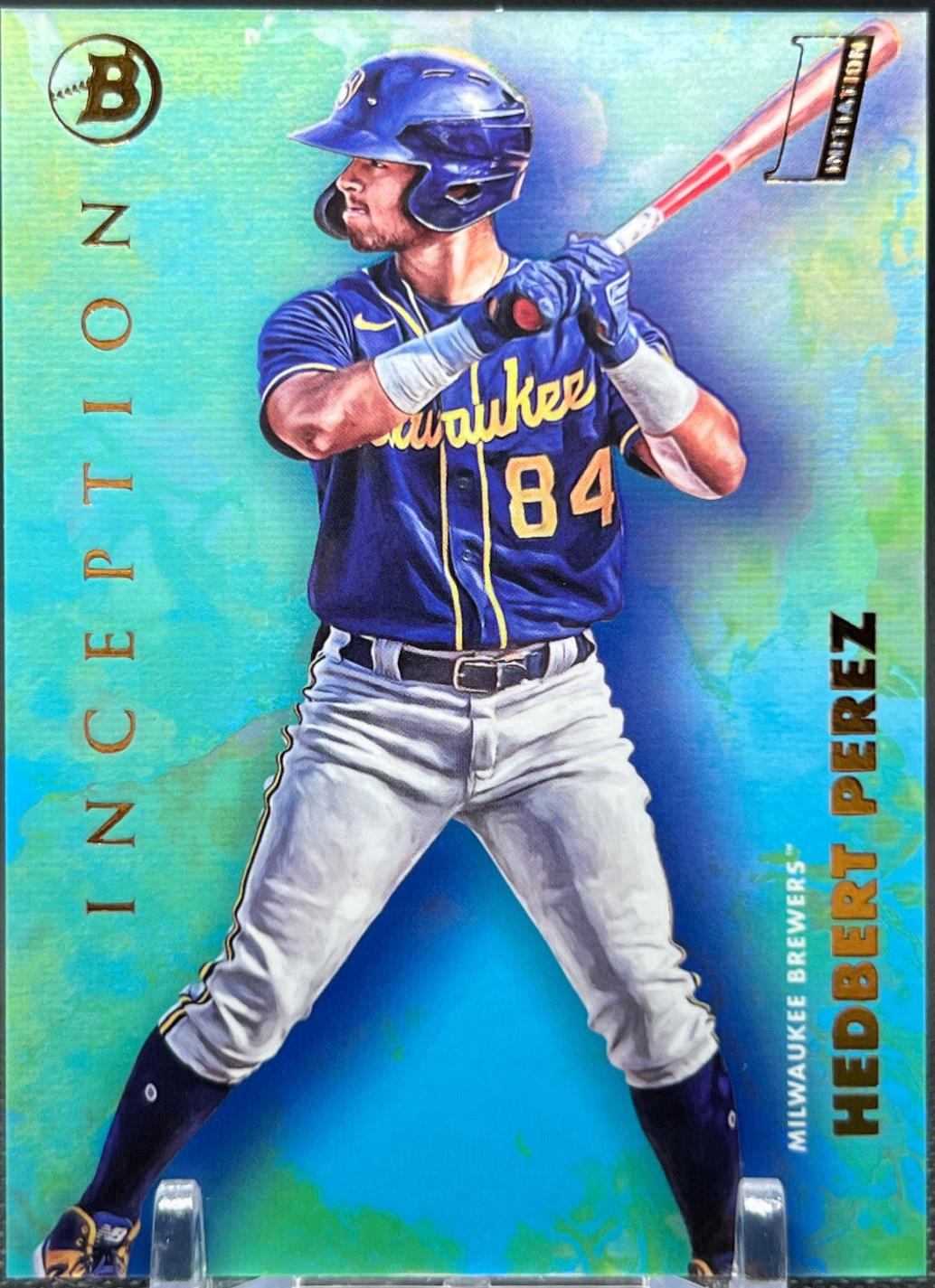 Hedbert Perez [Aqua Foil] #85