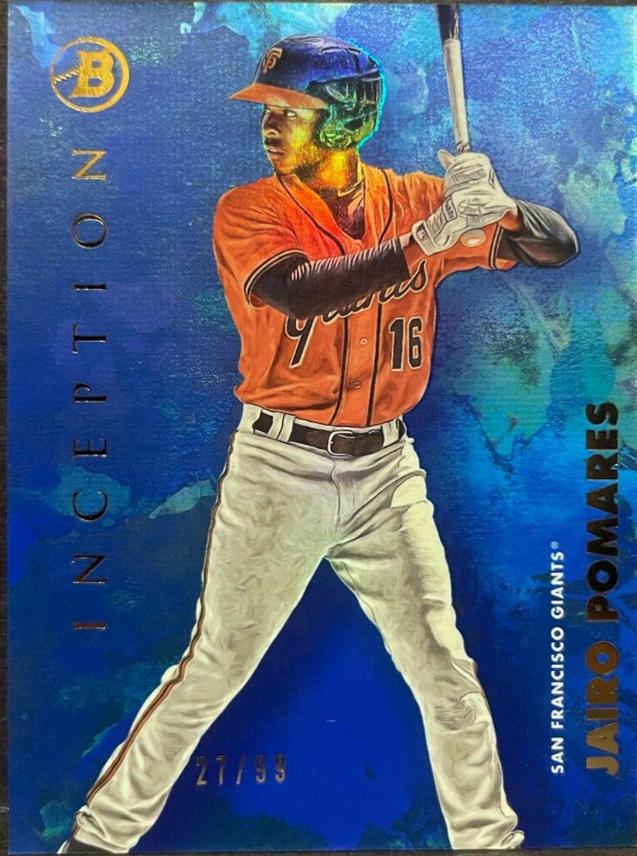 Jairo Pomares [Blue Foil] #8