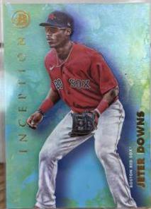Jeter Downs [Aqua Foil] #30