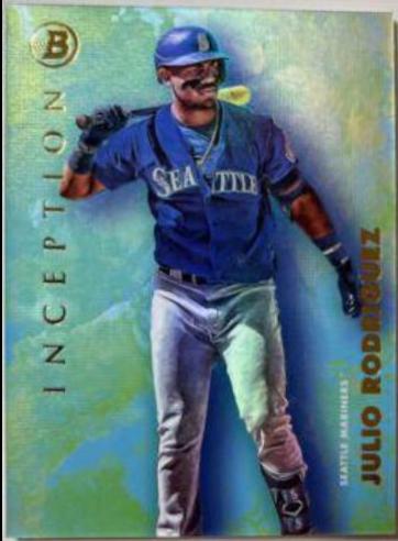 Julio Rodriguez [Aqua Foil] #81