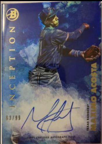 Maximo Acosta [Blue Foil] #33