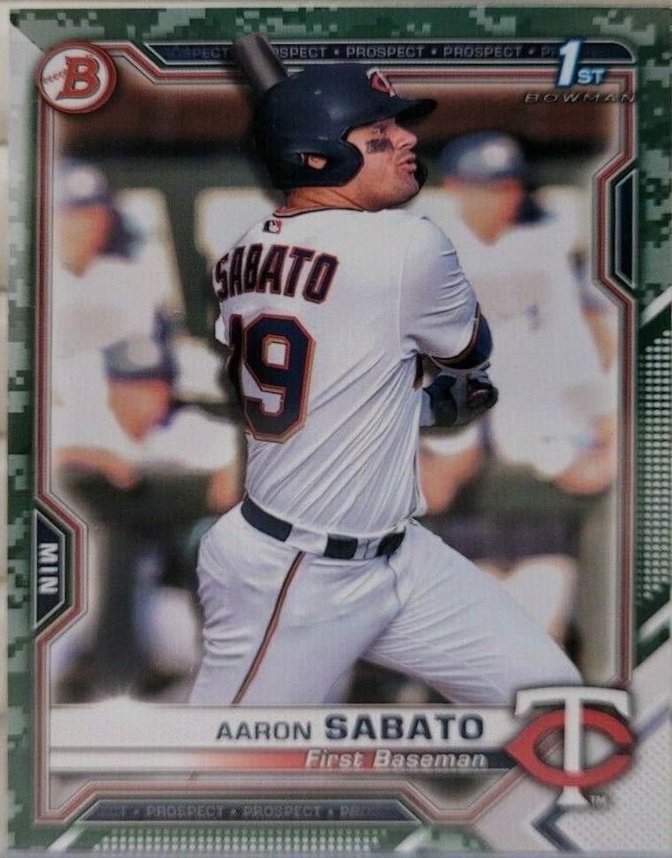 Aaron Sabato [Camo] #BP-125