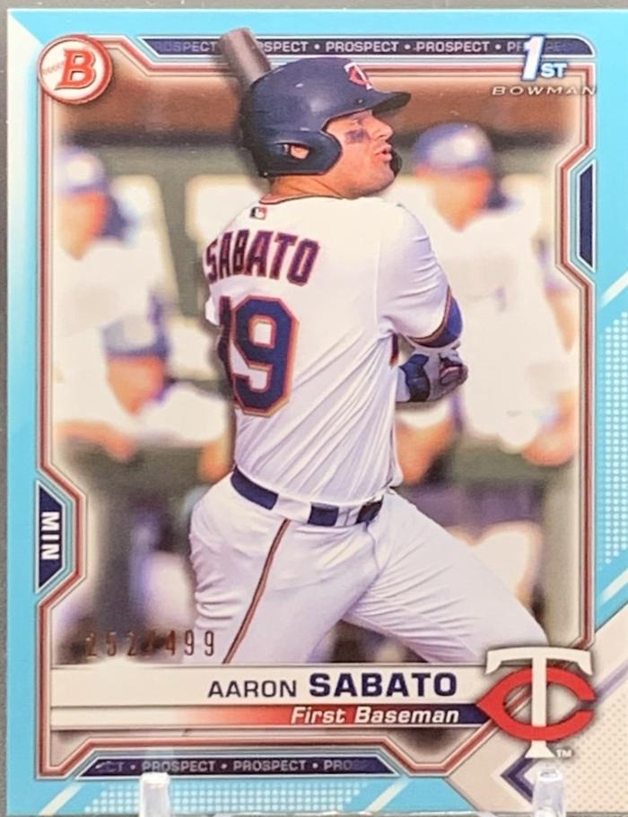 Aaron Sabato [Sky Blue] #BP-125