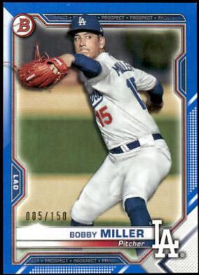 Bobby Miller [Blue] #BP-75