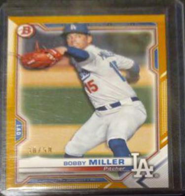 Bobby Miller [Gold] #BP-75