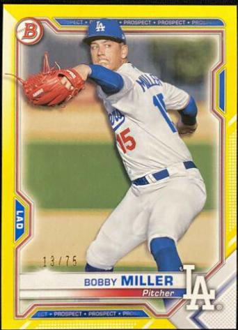 Bobby Miller [Yellow] #BP-75