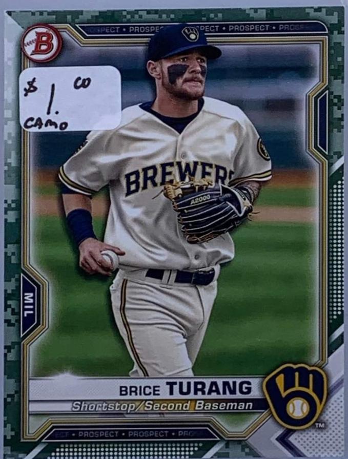 Brice Turang [Camo] #BP-10