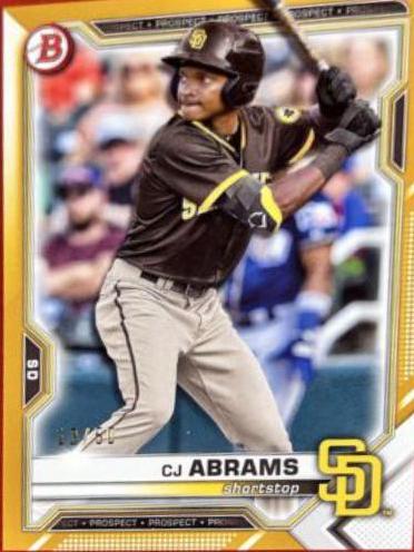 CJ Abrams [Gold] #BP-14